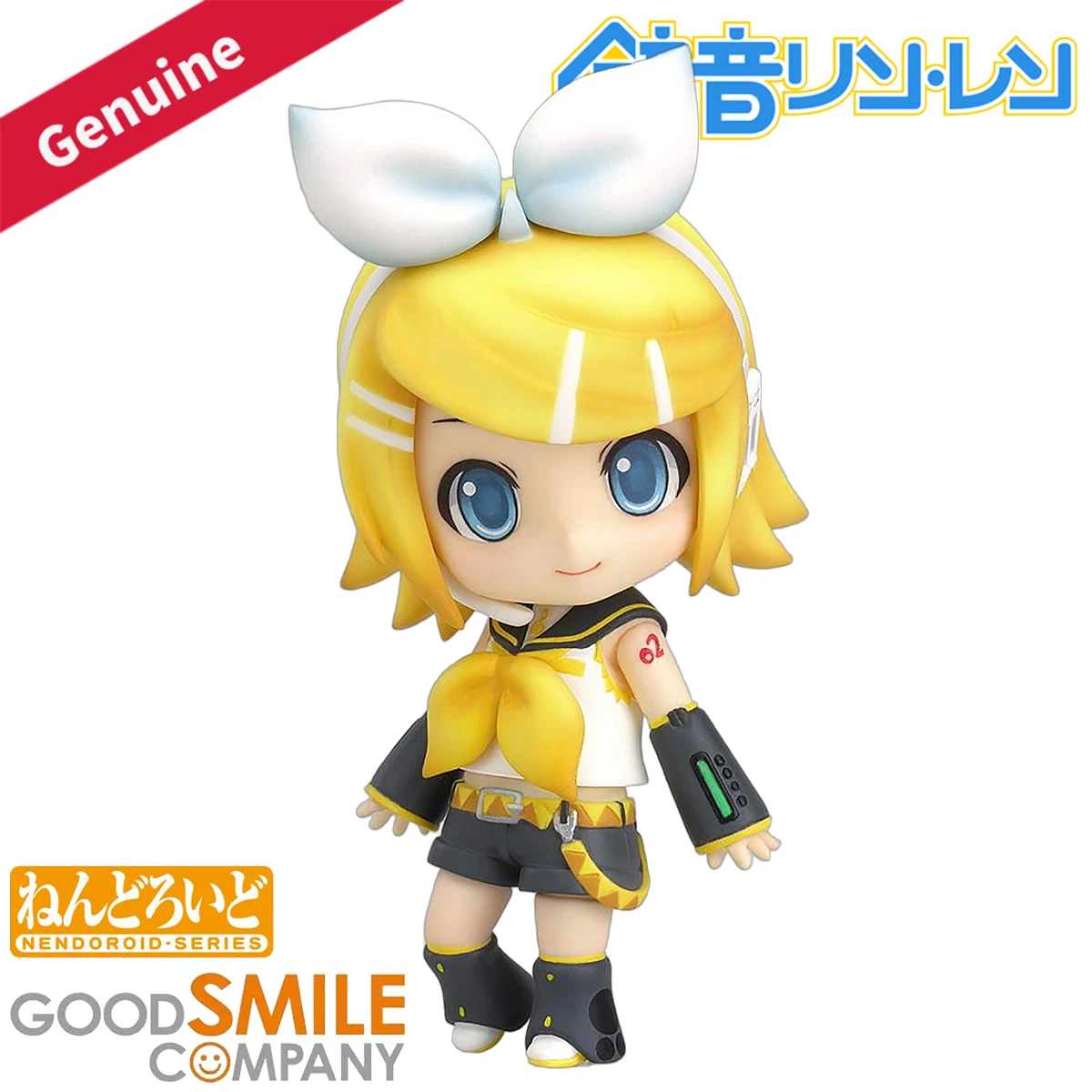 Oryginalne figurki/nakładki Nendoroid firmy Good Smile Company ( # 039) Figurka Vocaloid Kagamine Rin Dekoracja Kolekcja Prezent Zabawka