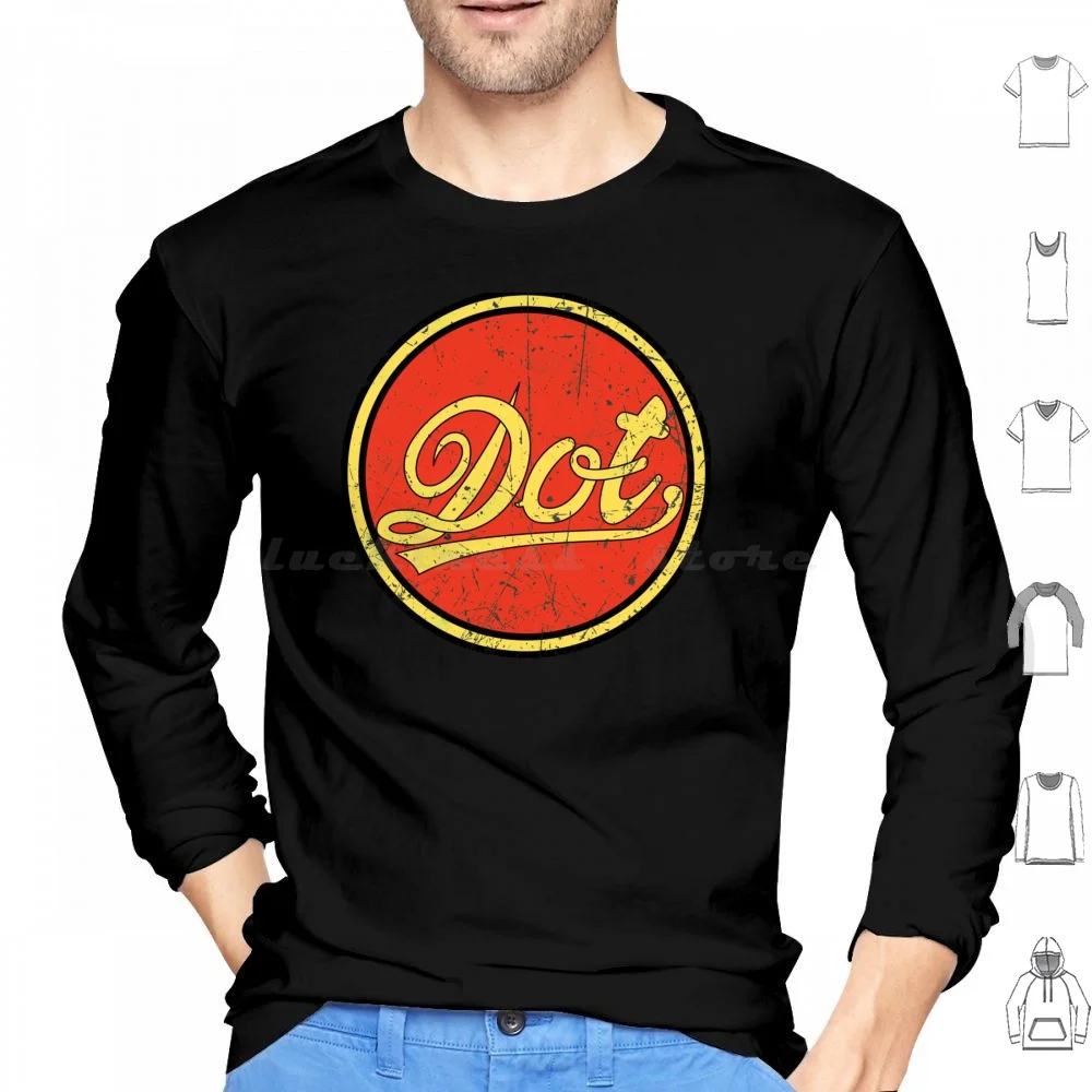 Dot Motorcycle Company Vintage Logo Hoodies Long Sleeve Dot Motorcycle Motorcycles Company Vintage Logo Distressed