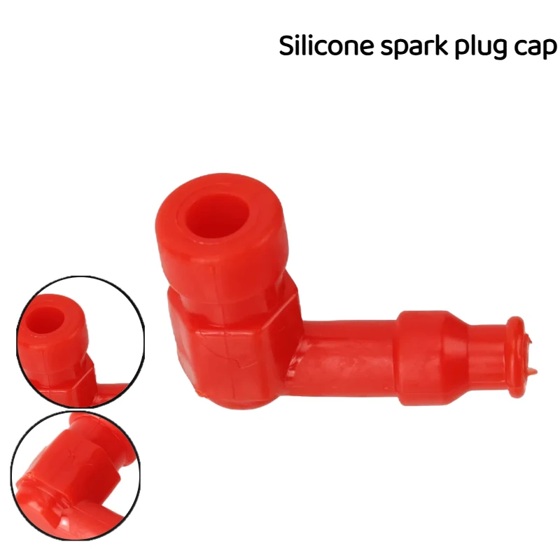 

Motorcycle Universal Silicone Waterproof Spark Plug Cap For 50cc-160cc Dirt Pit Bike ATV Quad Buggy Scooter Motorbike Parts