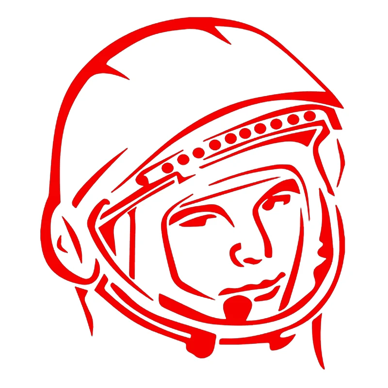 ملصقات السيارات شخصية رائد الفضاء رئيس نمط دراجة نارية PVC اكسسوارات الشارات اكسسوارات السيارات منتجات الملصقات #4