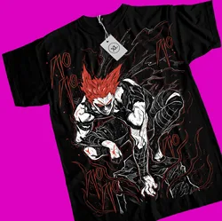 One Punch Shonen King Horror Anime Manga Gift black shirt Garou All Sizes