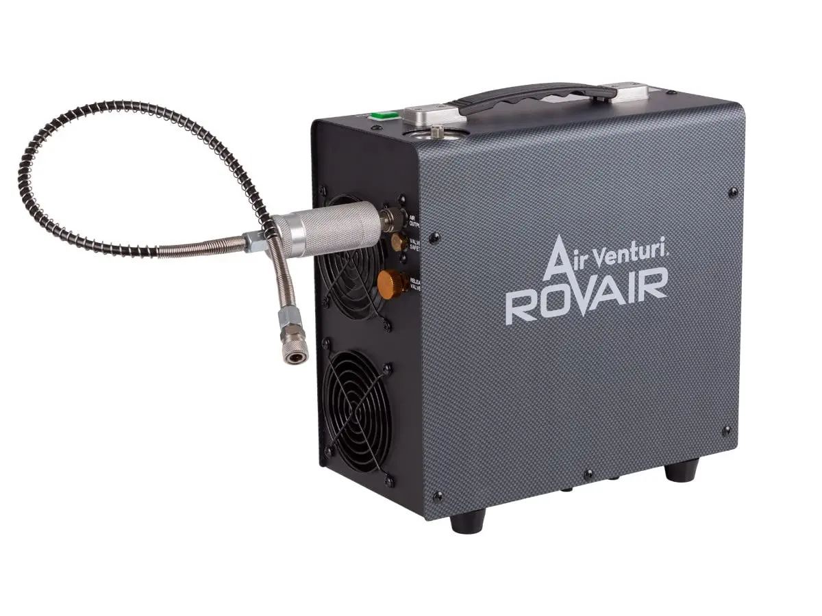 RovAir 4500 Portable Compressor 4500 PSI Portable PCP Compressor Adjustable Auto-shutoff Dual-fan Cooling System