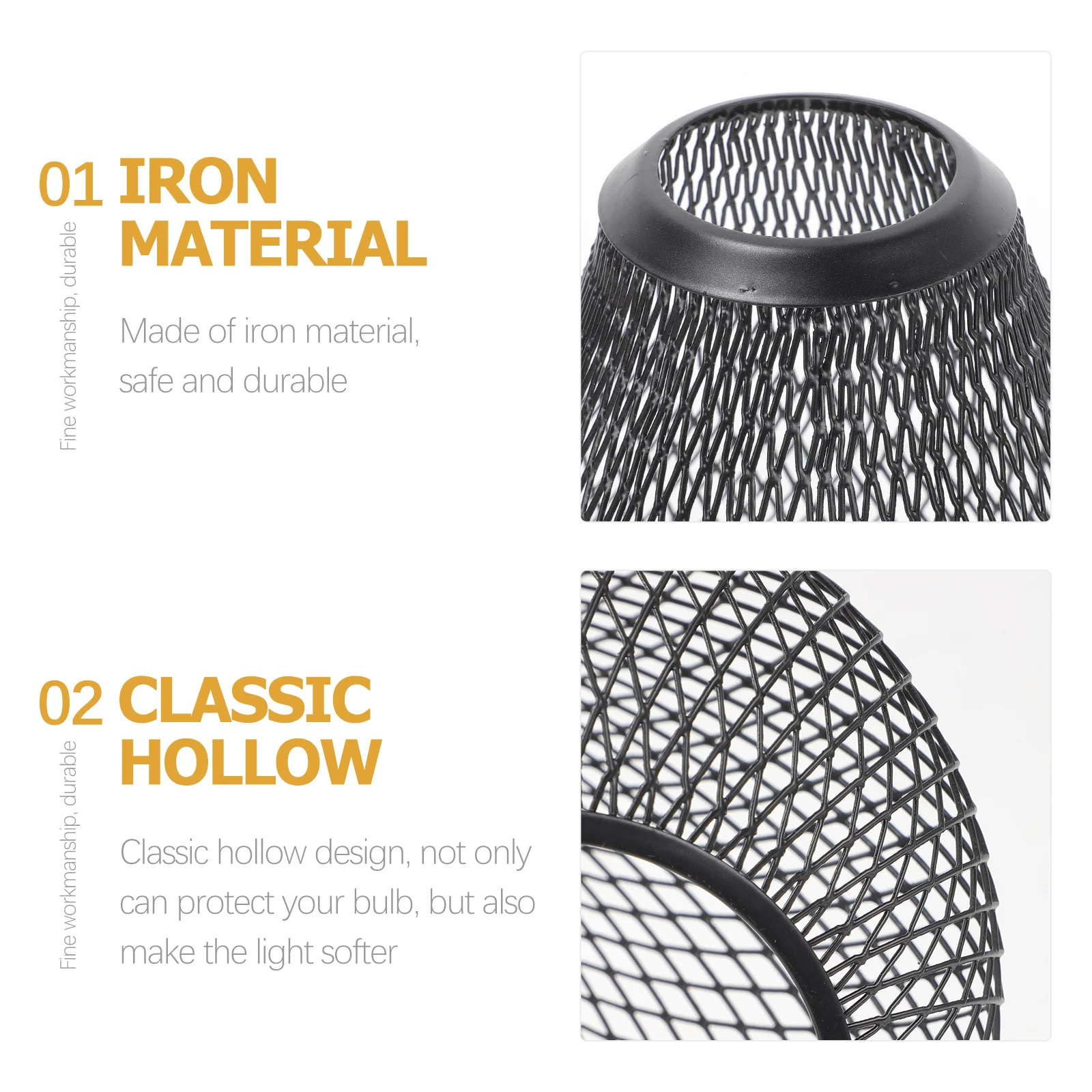 

Water Drop Pendant Light Shade Hollow Metal Lamp Cover For Bare Bulb Softens Light Farmhouse Vintage Ceiling Hanging