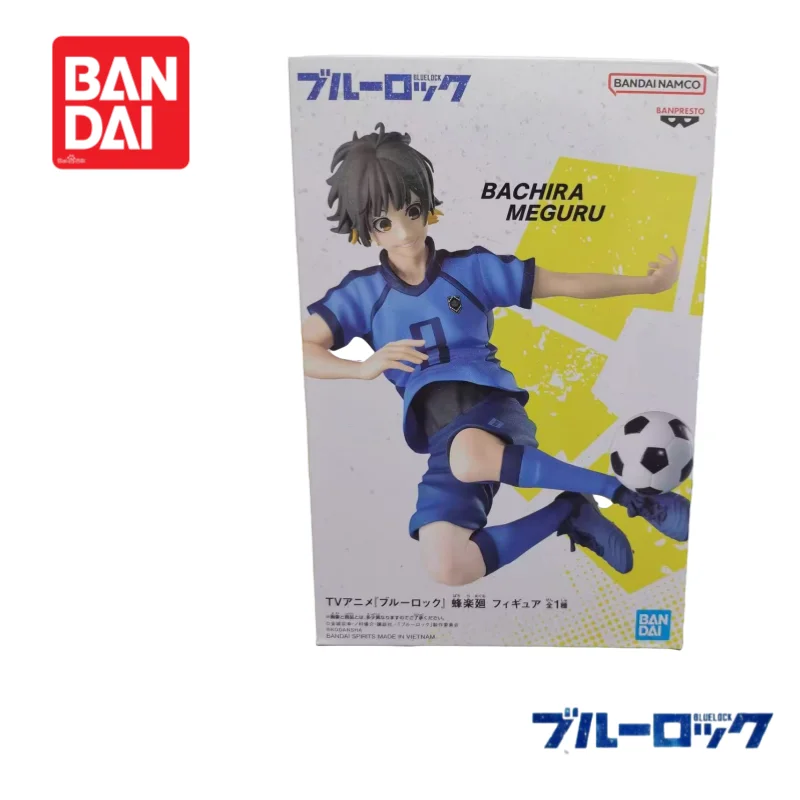 En Stock Original Bandai Banpresto Blue Lock nuevo en caja personajes de Anime Bachira Meguru: figura de acción 100% genuina