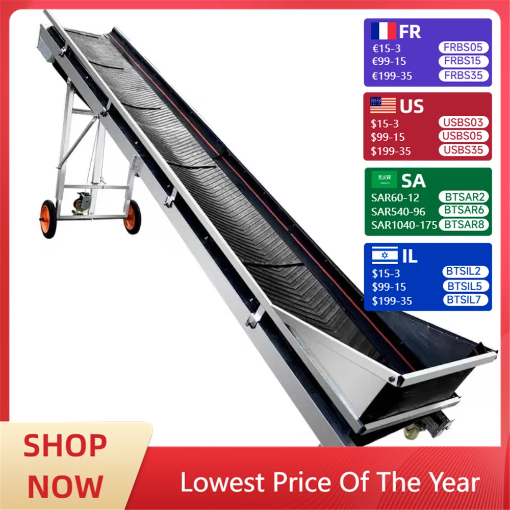 

Conveyor line small electric loading and unloading climbing lifting transportation