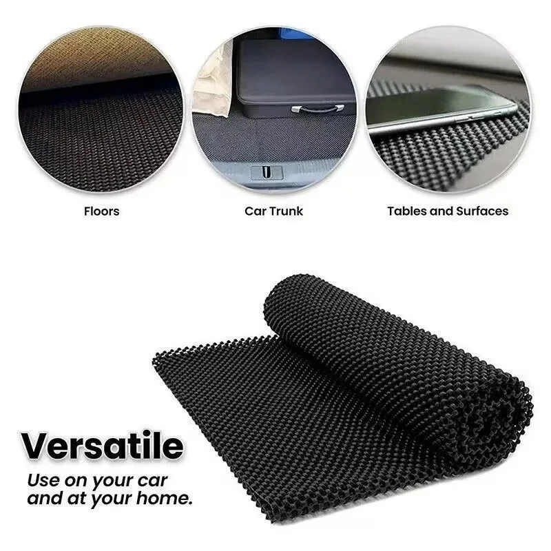 Anti Slip Rubber Mat for Car Roof Cargo Bag & Trunk Wear Resistant Auto Luggage Anti-slide Protective Pad