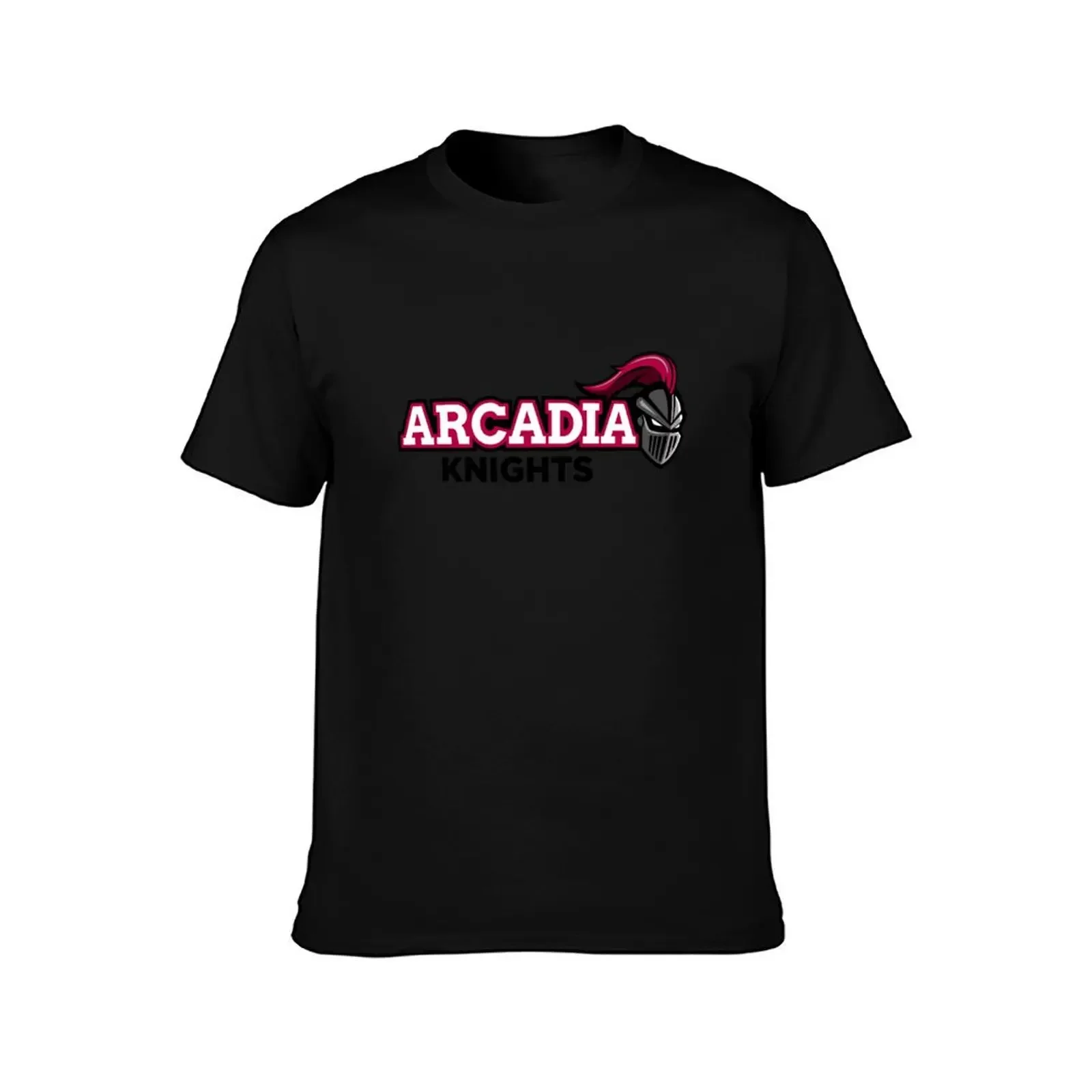 Arcadia knights T-Shirt boys animal print rapper graphic tees Blouse men t shirt