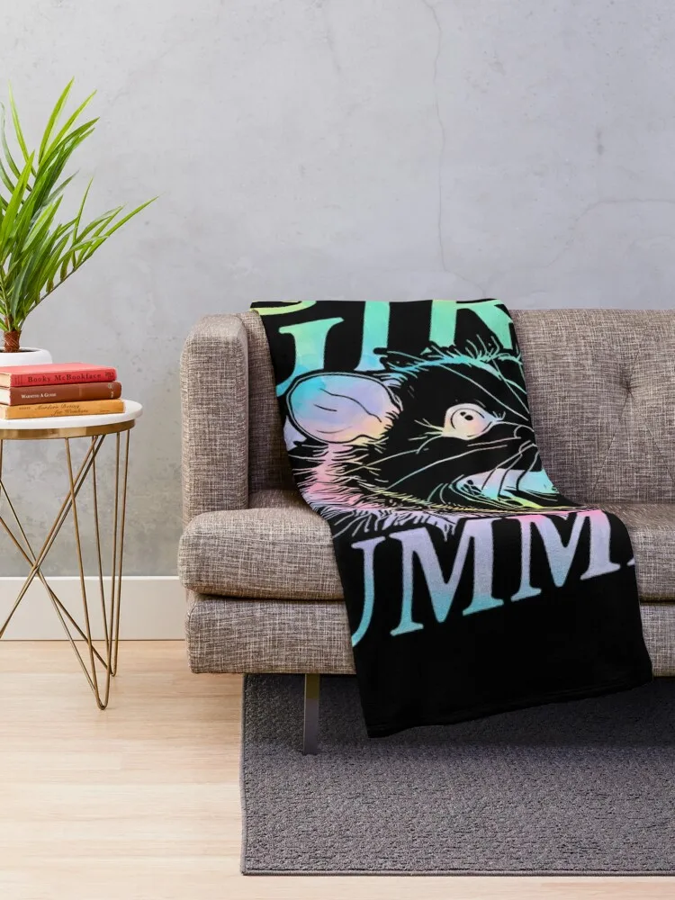 Women Girl Feral Girl Summer Funny Throw Blanket Decorative Sofa for winter Extra Large Throw Blankets