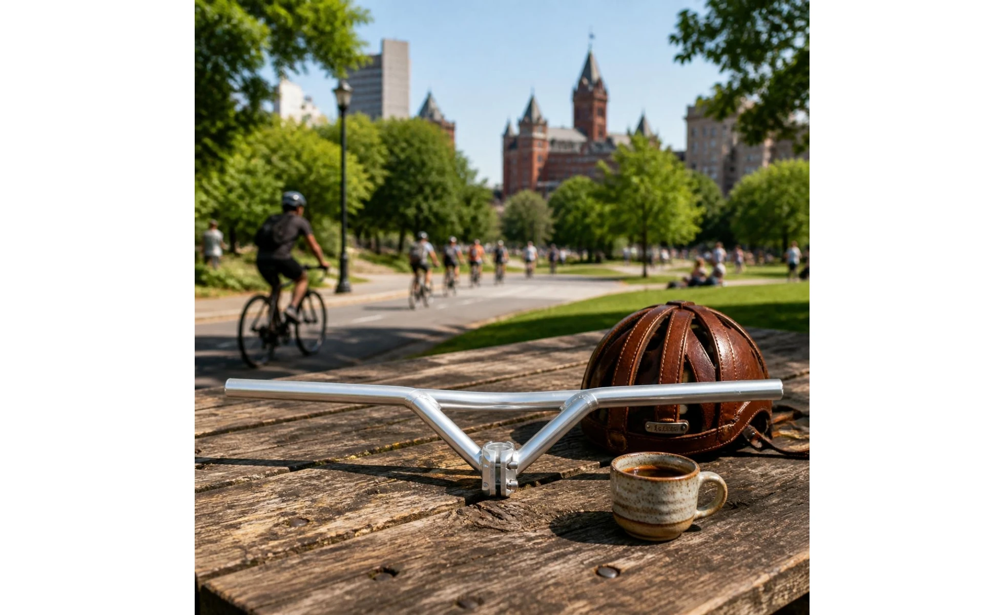 Aluminum Alloy Handlebar Retro Appearance Aluminum Riser Handlebar Riser Bike Bar Comfortable Grip Cycling Equipment Lightweight Aluminum Alloy Handlebar Retro Appearance Aluminum Riser Handlebar Riser Bike Bar Comfortable Grip Cycling Equipment Lightweight