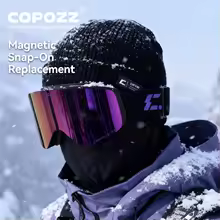 גוגלס COPOZZ OTG X-edge עם מסגרת TPU ועדשות מגנטיות