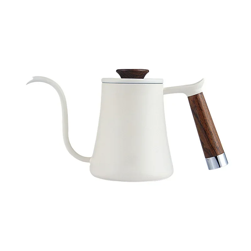 Swan Neck Teapot Hand Drip Coffee Set Barista Tools Stainless Steel Kettle Gooseneck Tea Pot Kitchen Accessories Jug Ware Ware