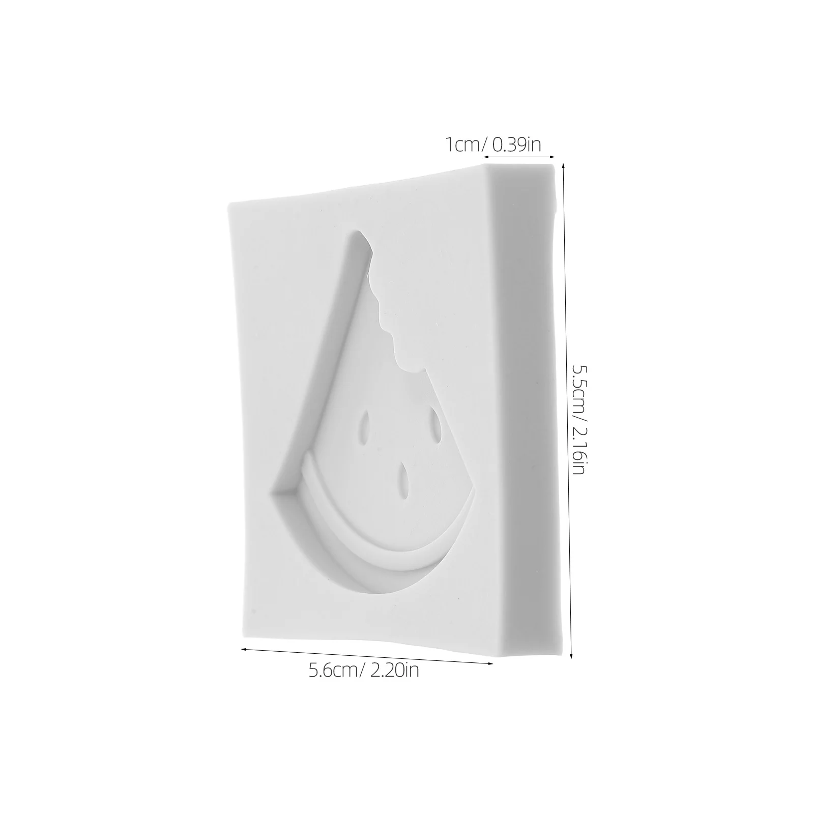 แม่พิมพ์ซิลิโคนรูปผลไม้ 6 ชิ้น ลายแตงโม สำหรับทำช็อกโกแลต ลูกอม ตกแต่งเค้ก และทำเยลลี่