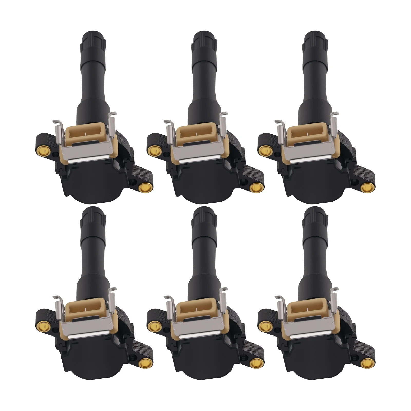 6 Ignition Coil Packs For BMW E36 E38 E39 E46 3 Series Land Rover Freelander LN