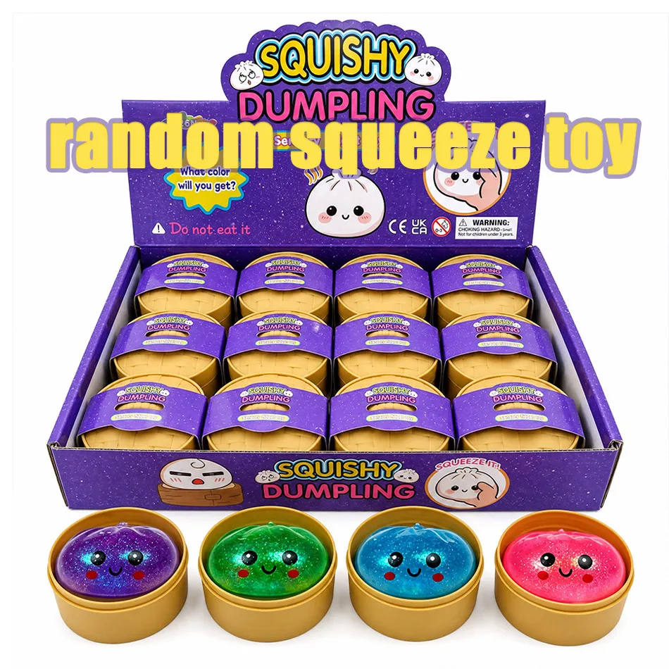 Bunte Simulierte Knödel-Squishy-Blindbox: Entspannendes, Angstlösendes, Stressabbauendes und Stimmungssteigerndes Rebound-Quetschspielzeug