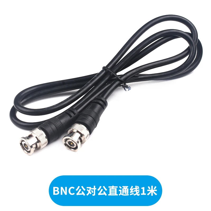 【1PCS】BNC Male Plug to 4mm Banana Stackable Plug Crocodile clip Lead Probe Q9 Testing Mult Cable Cord 50ohm RF Coaxial Tangerrf