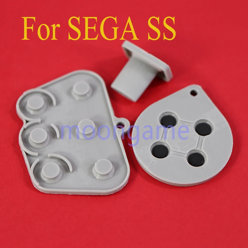 1set Silicone Buttons For Sega Saturn SS Game Controller Conductive Rubber Pad Keypads Buttons Replacement