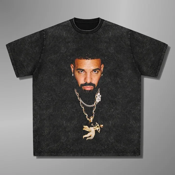 

Новейшая футболка Drake Party Y2k 2022, топ с плоским принтом, большой размер, топ с короткими рукавами, уличный повседневный женский топ, футболки, топы