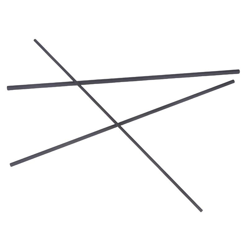 Drone Accessory - Precision CNC Cut Matte Plain Carbon Fiber Tube, 500mm Length, Available in OD6*4mm 8*6mm 10*8mm