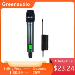 GAW-014A Wireless Dynamic Microphone Outdoor Home Singing Sound Card Live Broadcast Equipment Audio Karaoke professionale