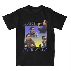 Brooklyn 99 Nine Nine Jake Peralta Men Women's T Shirts Merch Hipster Tee Shirt T-Shirt Pure Cotton Plus Size Clothing