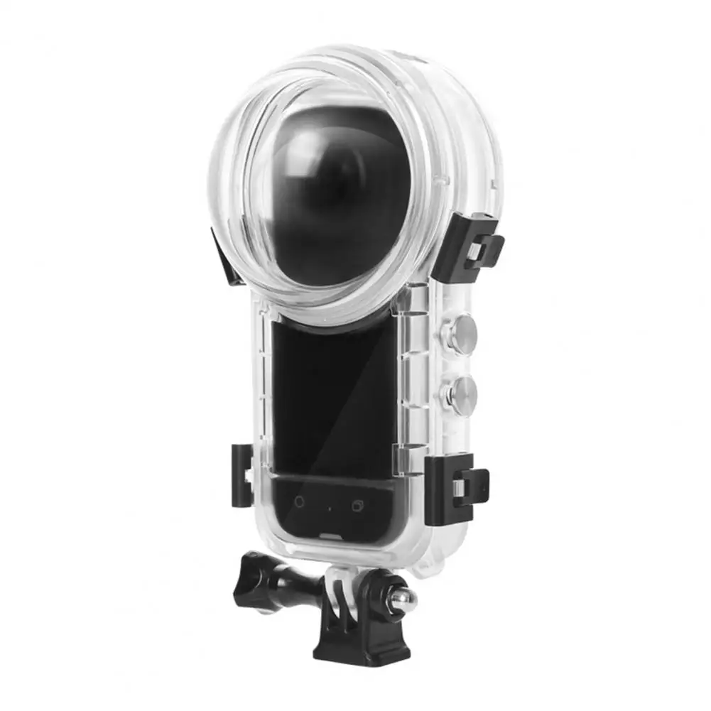 Diving Shell Waterproof Case Insta360 X4 Camera Waterproof Diving Shell with Anti-fog Coating Scratch Resistant for Action