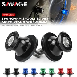 Swingarm Spools Slider For SUZUKI GSR 750 600 400 GSX650F GSX1250FA GSF 1250/1200 N/S Bandit SV650 Motorcycle Rear Stand Screw
