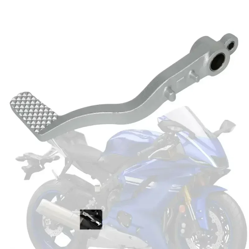 Motocicleta anodizada pedal de alavanca do freio traseiro direito, peças da motocicleta para Yamaha YZF R1 R1M 2015-2023 R1S 2015-2018