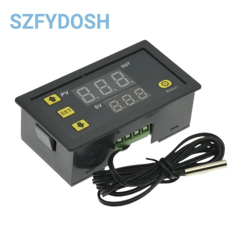 W3230 Digital Temperature 12V 24V 220V Thermostat Regulator Heating Cooling Control Thermoregulator