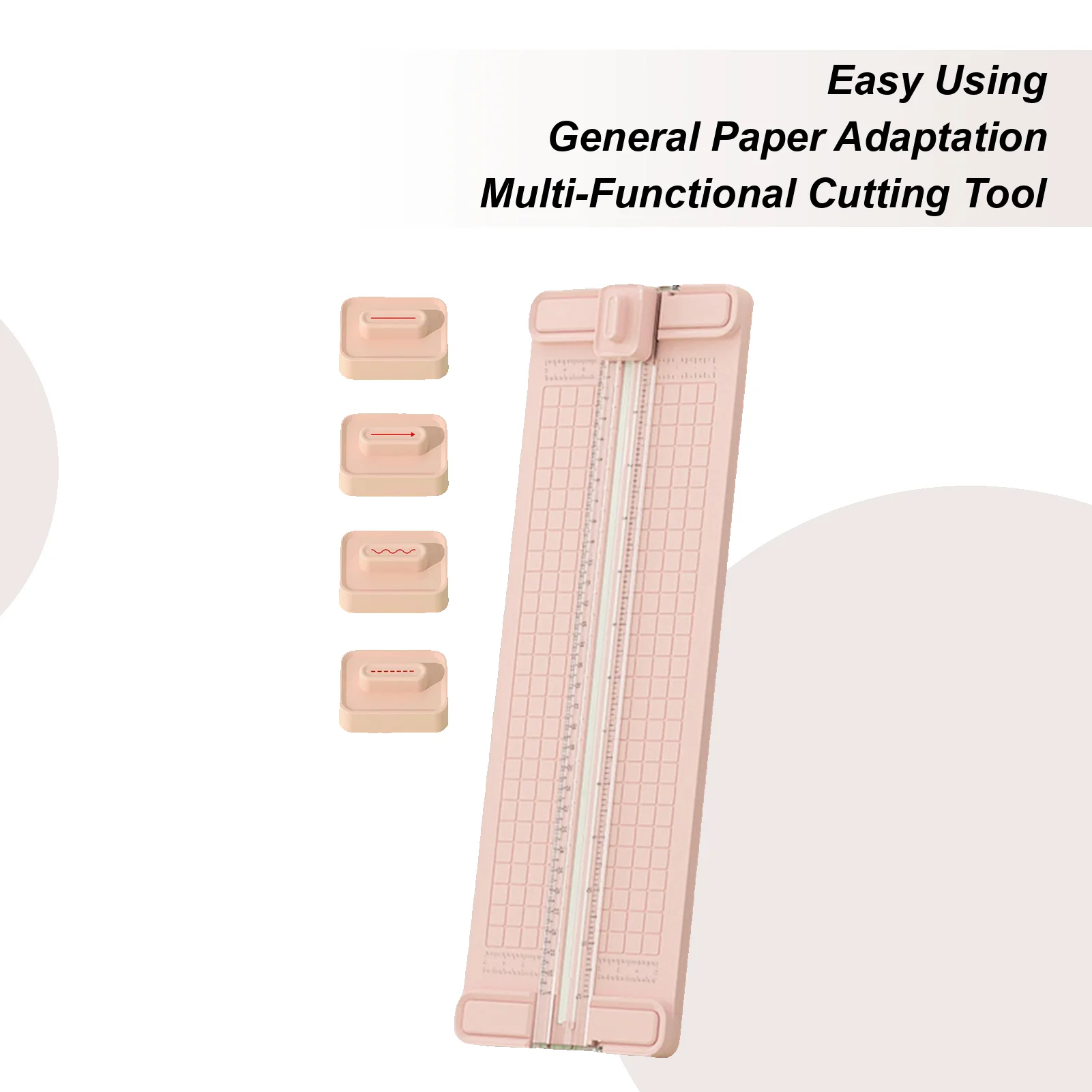 

Триммер для бумаги, прямой резак для бумаги, инструменты 4-в-1, двунаправленный прецизионный измельчитель для резки, противоскользящий для делового дома