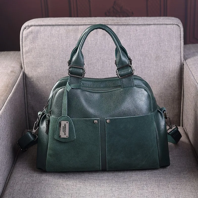 

Johnature 2025 New Minimalist Versatile Handbag With Multiple Compartments Large Capacity Women's Bag Shoulder Crossbody Bags