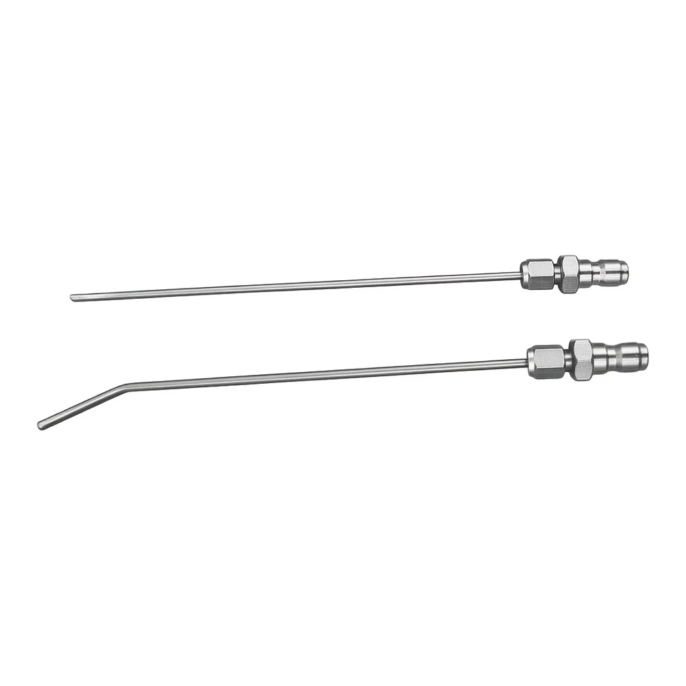 Cleaning needle nozzle set with long and short stainless steel needles for high pressure deep cleaning in appliances and garden