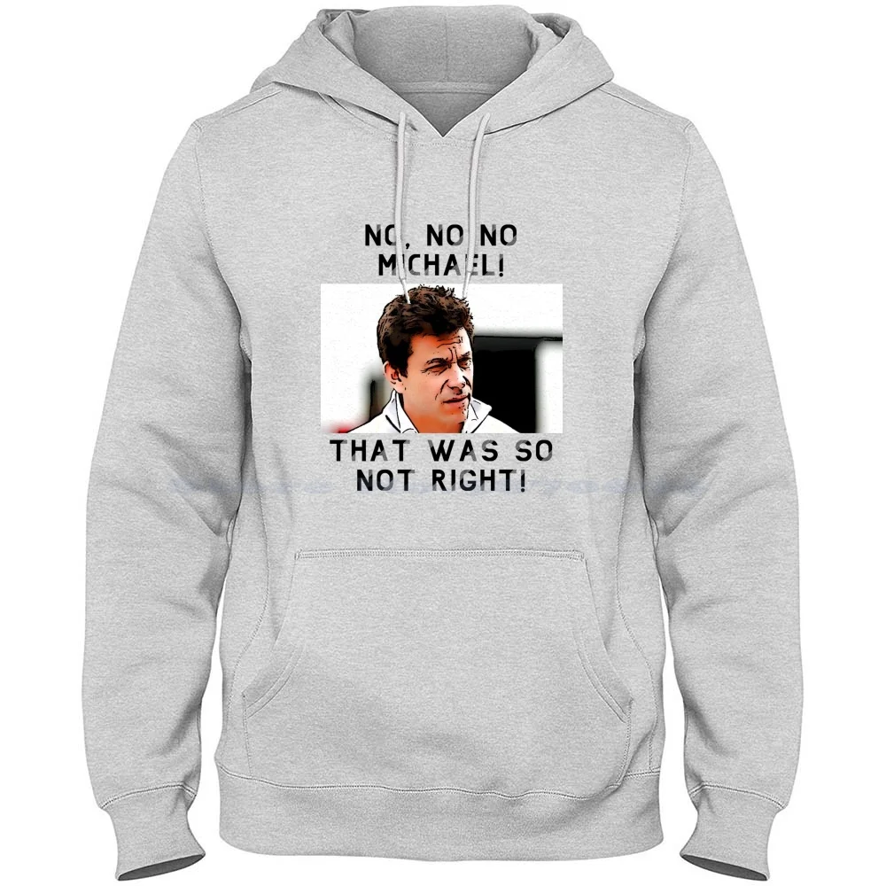 Toto Wolff 100% Cotton Hoodie Toto Wolff Lewis Hamilton Racing Motorsport Norris Ricciardo Valtteri Bottas Cars Vettel