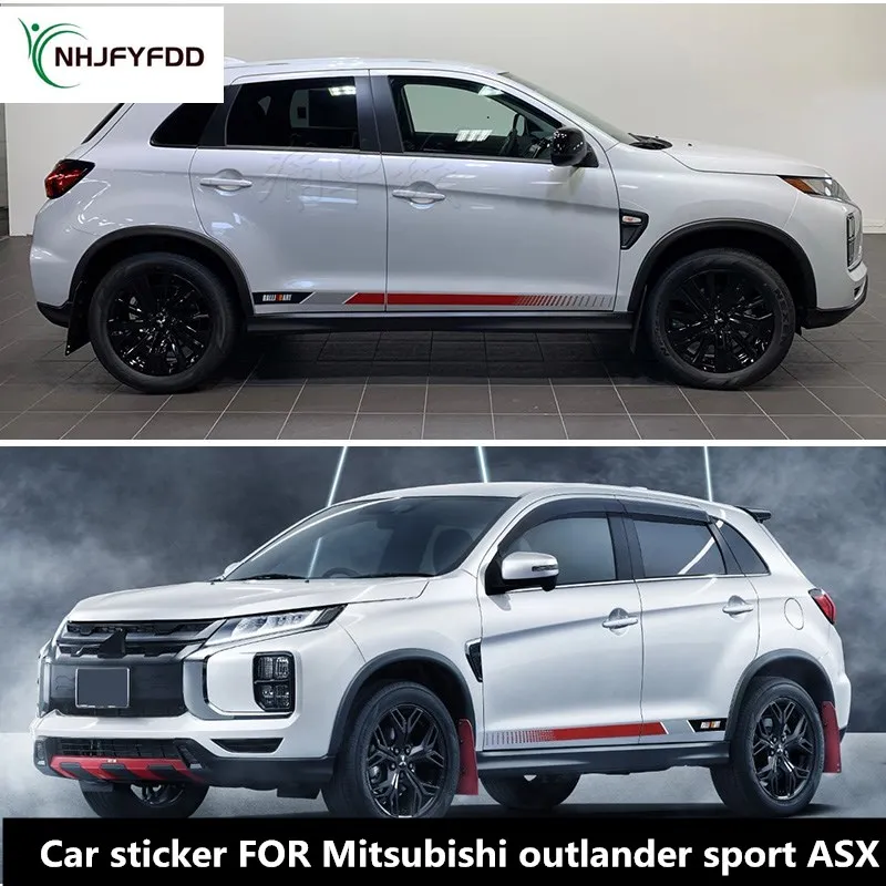 Car sticker FOR Mitsubishi Clipse Cross outlander sport ASX exterior modification customized fashion film