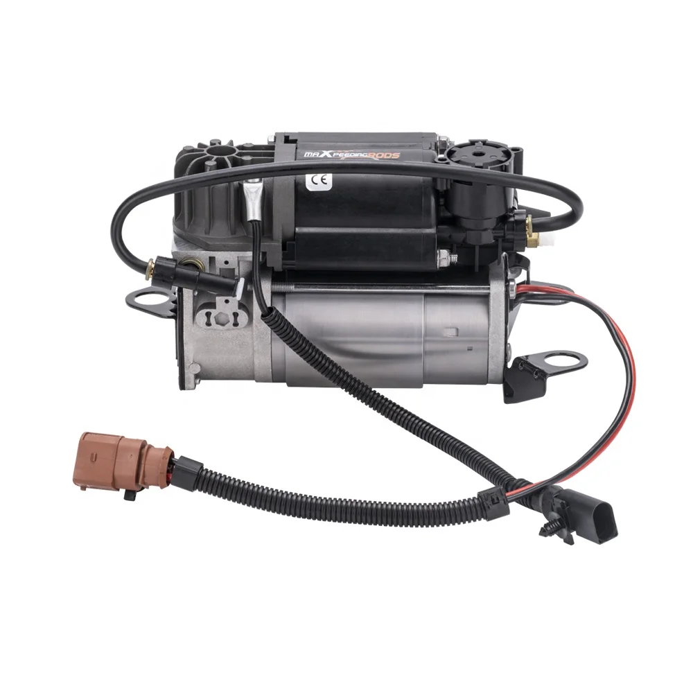 MaXpeedingrods Front+Rear Sealed Air Suspension Compressor Air Pump For Audi A6 C6 4F 2004-2011 20bar DC13V 4F0616005