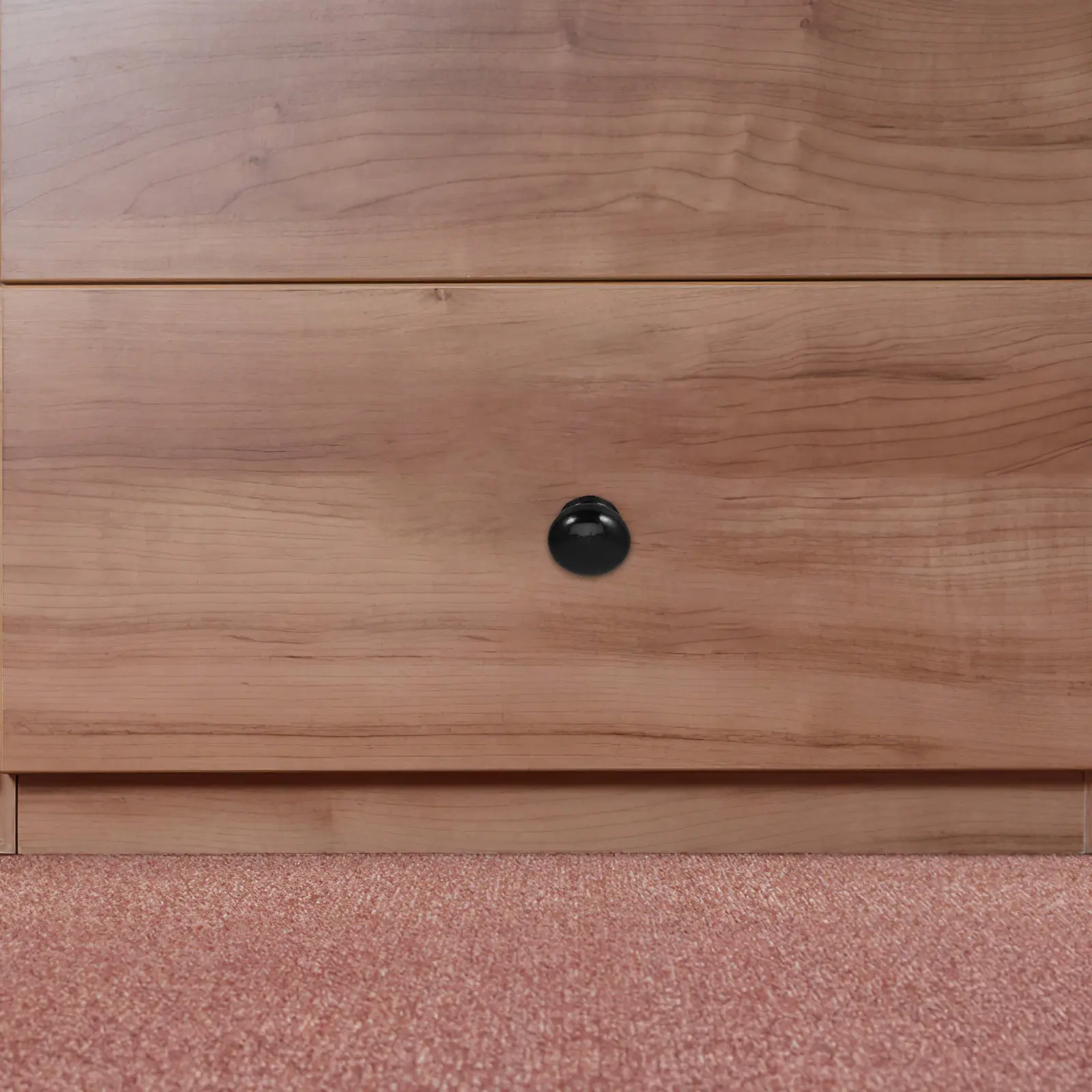 

30 шт. деревянных ручек для шкафов, круглые, в форме гриба, для комодов, шкафов, тумб, с одним отверстием, легко устанавливаются, натуральное дерево