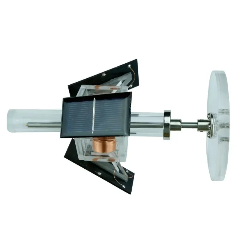 

Maglev solar motor, three-sided vertical brushless motor DIY creative men's gift