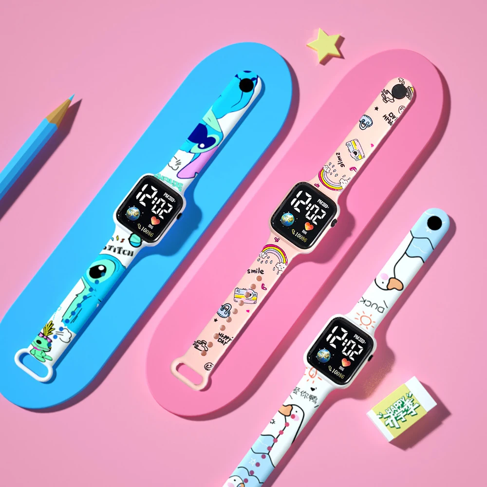 Zegarki dla dzieci Fashion Stitch, zegarki dla dziewczynek, inteligentny zegarek dla dzieci, zegarek cyfrowy dla dziewczynki, zegarek damski, zegarek dziecięcy, zegar dla dzieci.