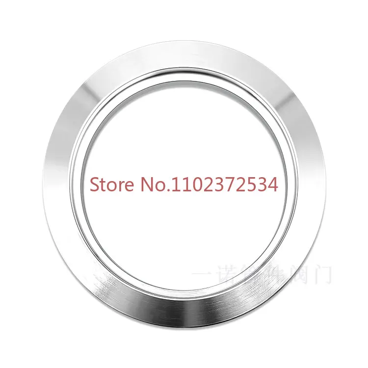 

KF vacuum opening blind plate 304 stainless steel quick fit flange ring KF16 25 40 50 63 80 100 160