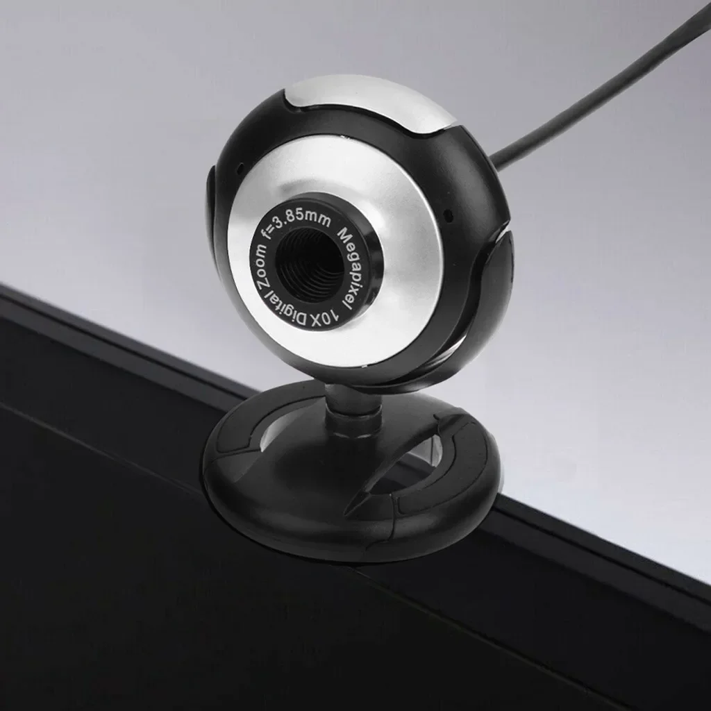 

360 Degree Web Cam Camera USB Webcam Night Vision16M Megapixels Computer Camera with Mic For PC Laptop Computer