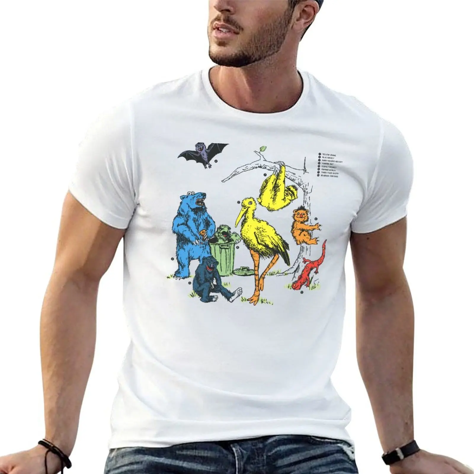 

Friendly Beasts T-Shirt t shirt custom print t shirts for man cotton man t shirt cotton T-shirt