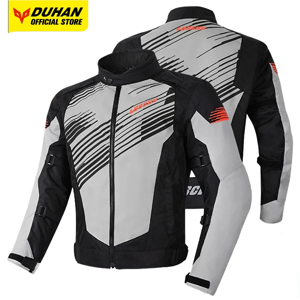 Motorcycle Jacket Man Waterproof Biker Jacket Breathable Motocross Riding Jacket With Warm Removable Lining