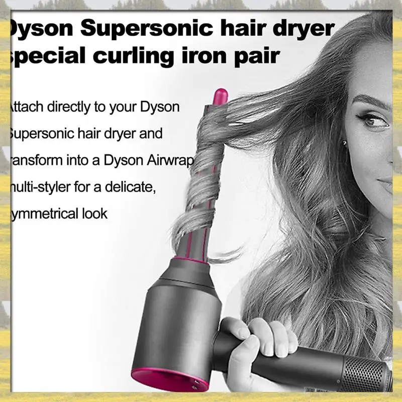 

Hot Sale Hair Dryer Curling Attachment Automatic Curling Nozzle For Dyson Supersonic Hair Dryer Air Styler Cylinder Comb Durable