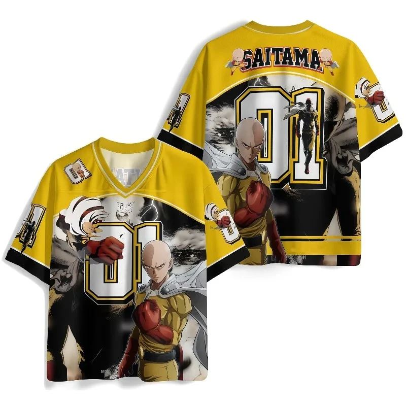 Anime Superman One Punch Promotion Summer Children and Adult Fans Leisure Sports Jerseys Are Shorts and Sleepwear Good Friends - view 6