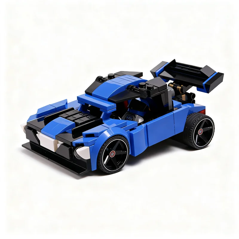 747pcs MOC 7IN1 Mocs Model Building Blocks DIY Assemble Idea Art Creative Craft Display Education Collection Brick Birthday