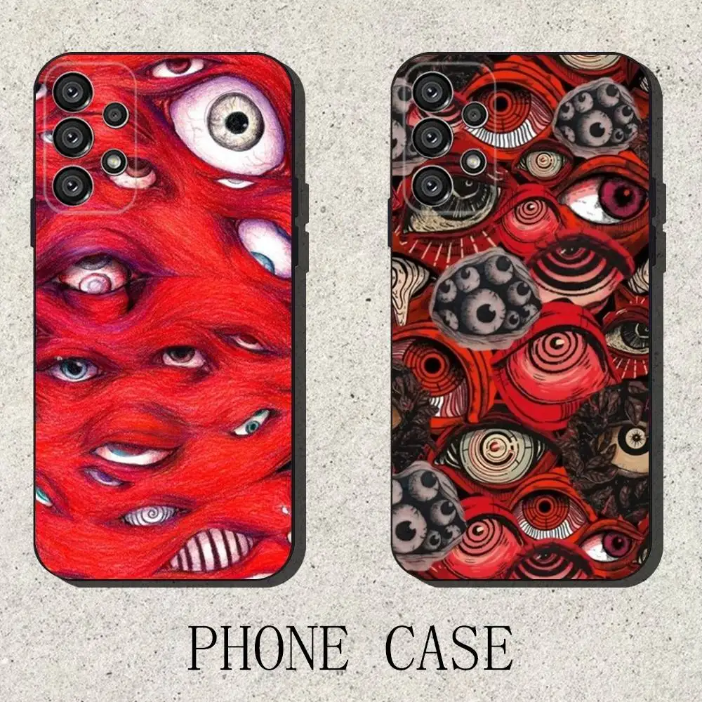 حافظة لهاتف سامسونج S25، S24، S21، S22، S23، S30، Ultra، S20، Plus، Fe، Lite، Note، 10,9,5G غطاء أسود