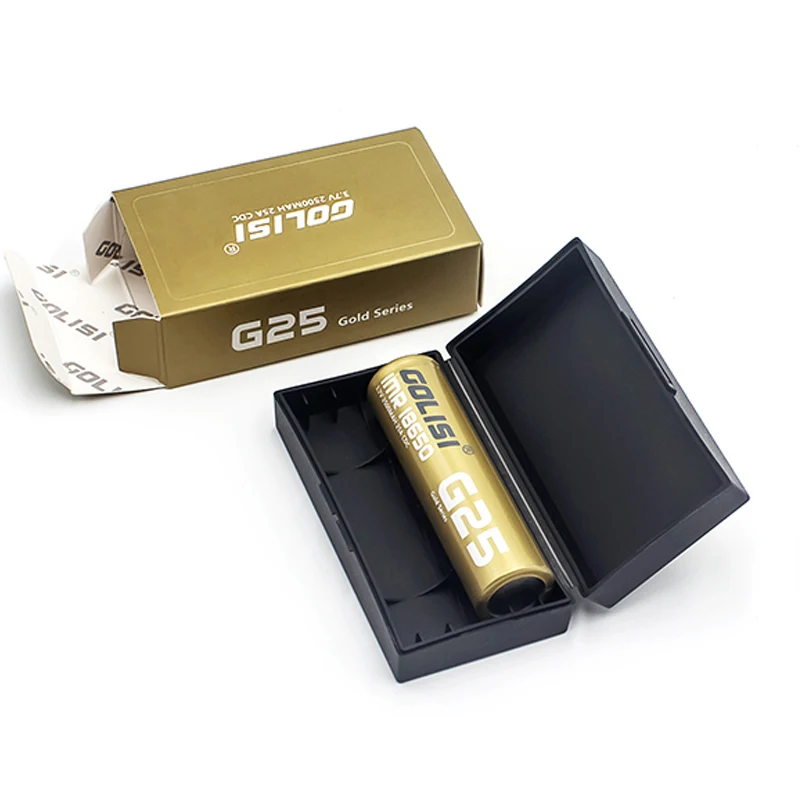 1-10pcs Original Golisi High Drain IMR 18650 Battery Golisi G25 2500mAh Cell 800 times Cycle lifes 3.7V 20A Capacity Battery