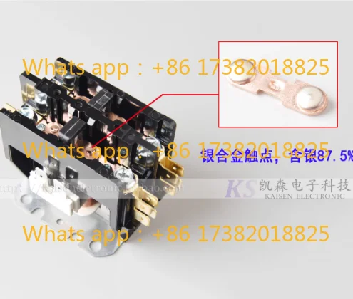 208V-240V 40A Aluminum Column HCC-2XU04GG Charging Pile Air Conditioning Bipolar AC Contactor