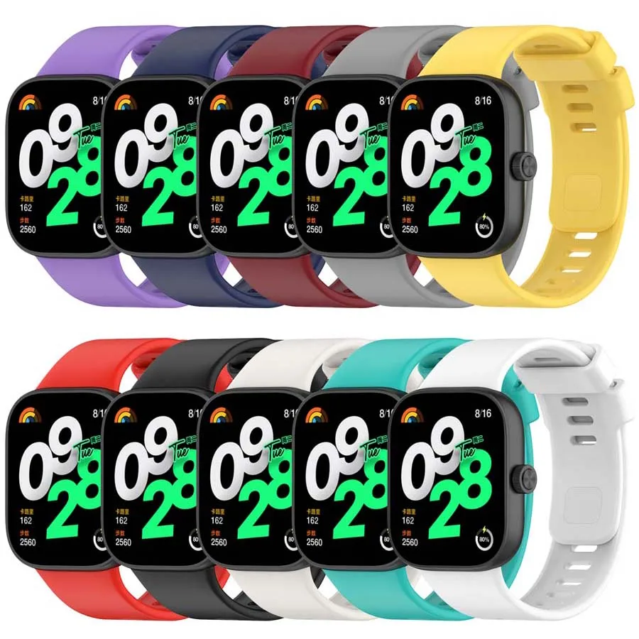 حزام بديل لساعة Xiaomi Redmi Watch 4، سوار معصم كوريا لساعة Redmi Watch 4، ملحقات حماية