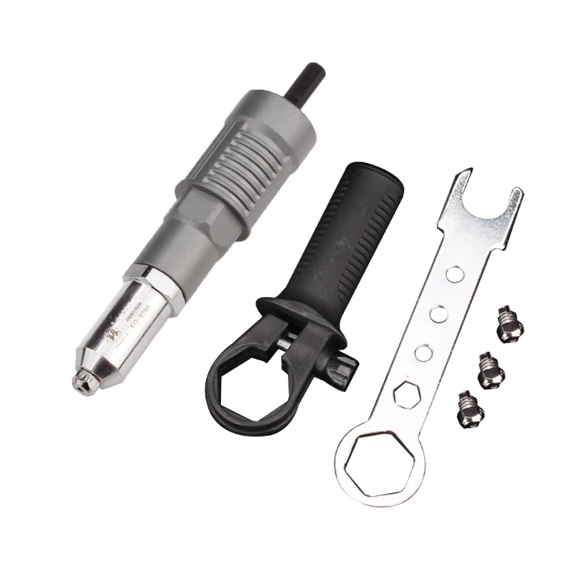 

HighHardness Alloy Steel RivetGun Adapter Aluminum Casting Shell Riveter Power