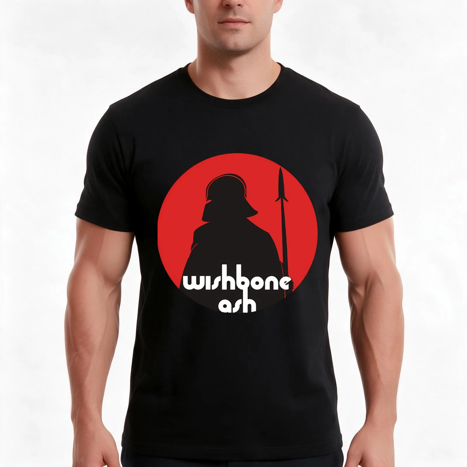 Wishbone Ash T-Shirt Summer Casual Cotton Tee Oversized Streetwear Tops Vintage Graphic Print Loose Fit Short Sleeve